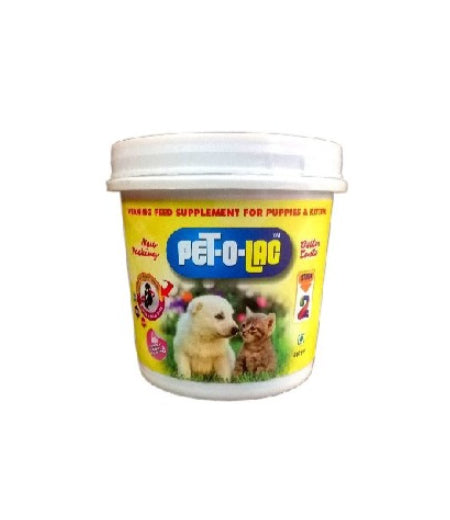 All4pets Pet-O-Lac salmon oil supplement for puppies and kittens supporting digestion, joint health, and shiny coats