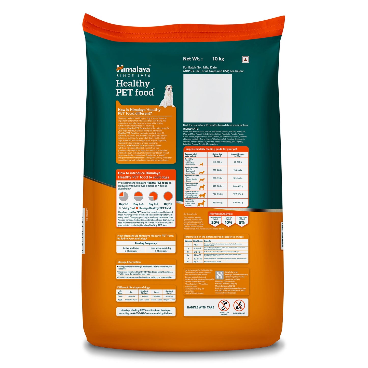 Healthy Pet Food Adult - Chicken & Pumpkin