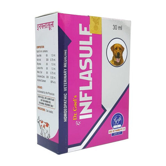 Inflasule Homeopathic Drops 20 ml - Pet Central
