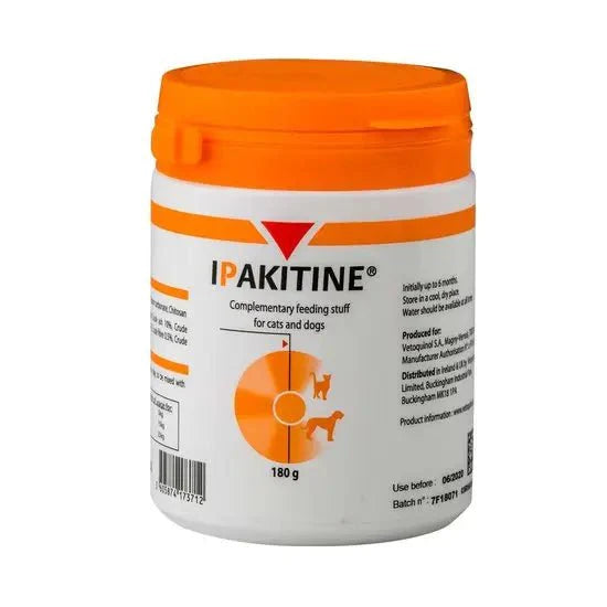 IPAKITINE Renal Support 180gm supplement for cats and dogs with CKD and renal failure