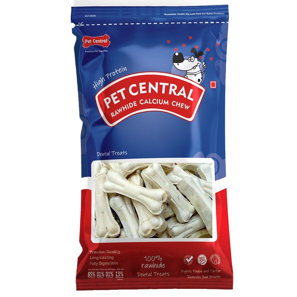 PetCentral Rawhide Bones 4 x 10 pcs Pet Central