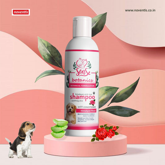 Sense Botanics™ Himalayan Rose & Aloe Shampoo 200 ml - Pet Central