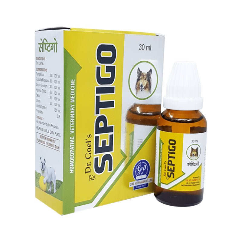 Septigo Homeopathic Drops 20 ml - Pet Central