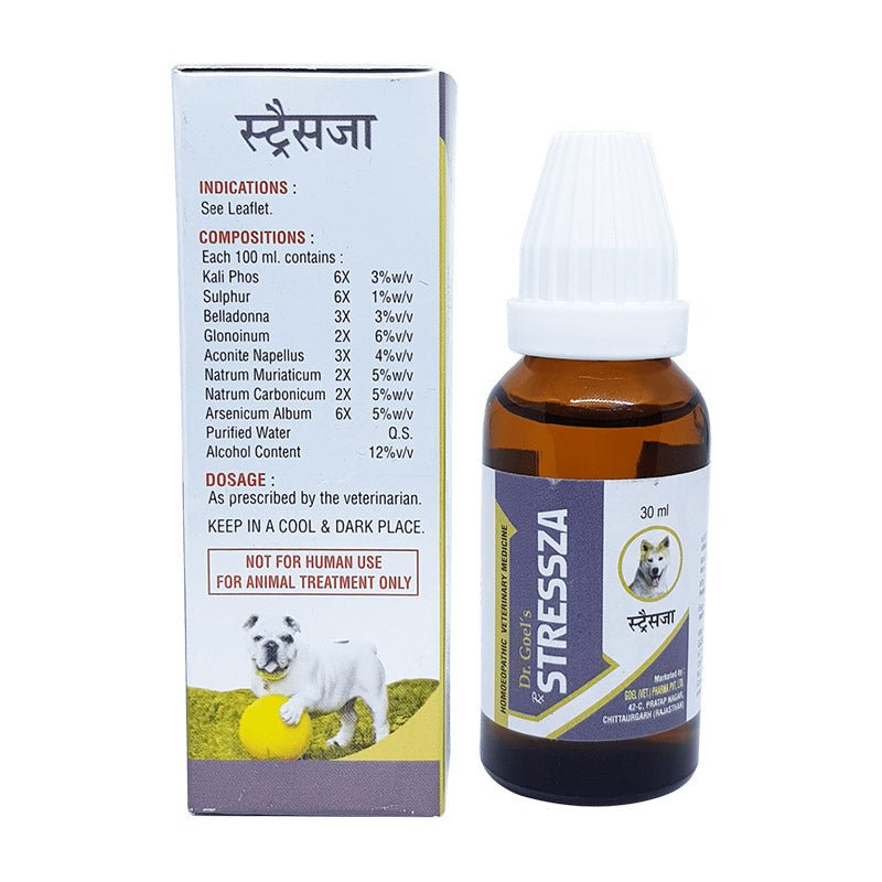 Stressza Homeopathic Drops 20 ml - Pet Central
