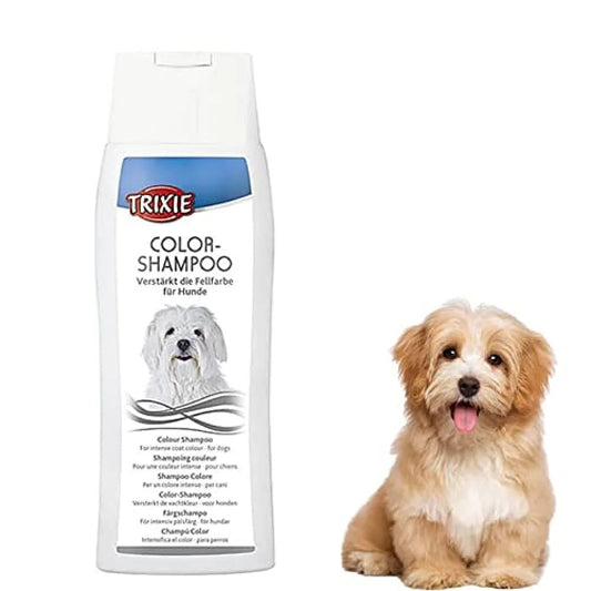 Trixie Colour Shampoo for Dogs (White Coat) - Pet Central