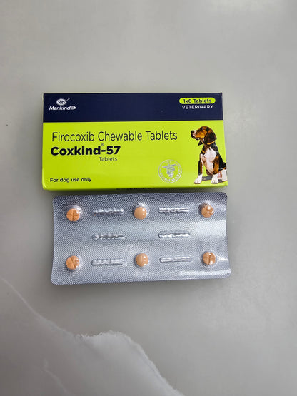 Coxkind Tablet 57 mg Chewable Tablets (Firocoxib)