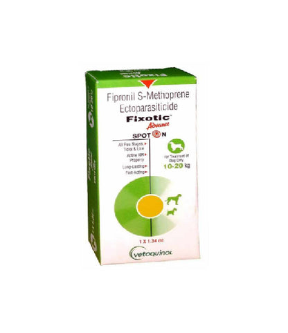 Vetoquinol Fixotic Advance Spot on for dogs