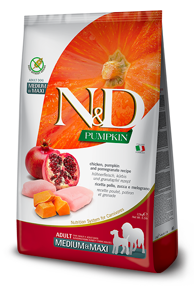 N&D CHICKEN & POMEGRANATE ADULT MEDIUM & MAXI