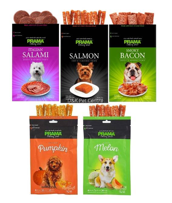 Prama Delicacy Dog Snacks 70 gm Made in Thailand Pet Central