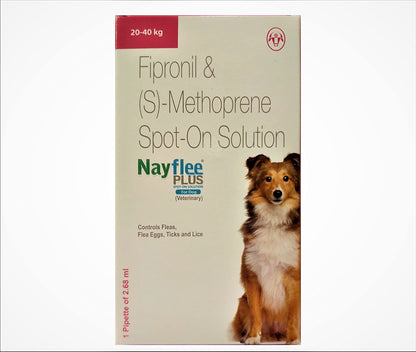 Nayflee Plus Anti Tick and Flea Spot on for Dogs