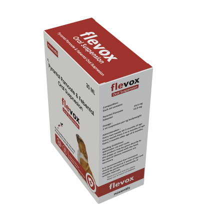 Flevox: Protecting puppies from harmful worms. Noventis Flevox Liquid Dewormer Wormer