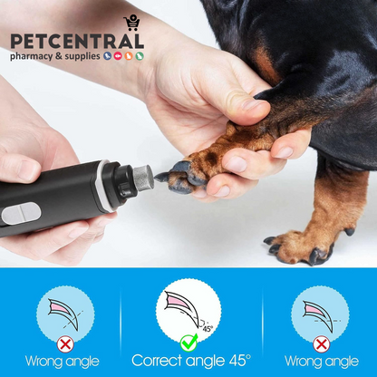 Pet Central Professional Electric Dog Nail Grinder for Pets - Pet Central