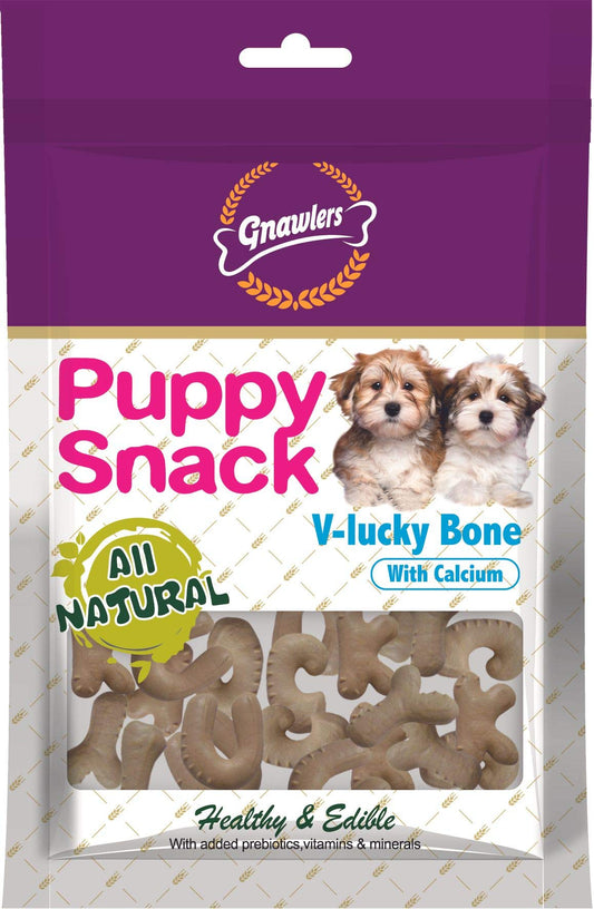 Gnawlers  V - Lucky  Bone (270 Gm) - Pet Central