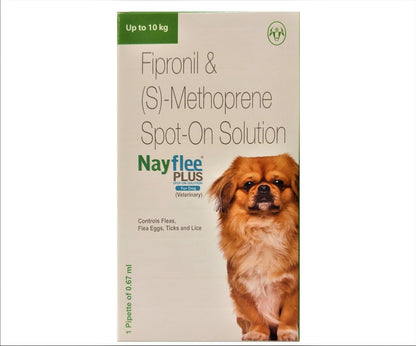 Nayflee Plus Anti Tick and Flea Spot on for Dogs