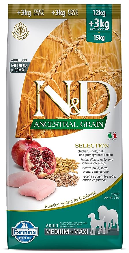 N&D Ancestral Selection Adult Medium & Maxi