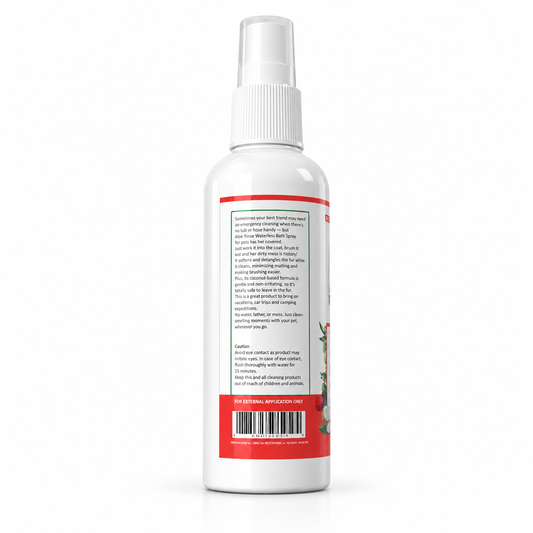 Aloe Rinse Fruit & Berries Waterless Bath Spray for Dogs & Cats | No-Rinse Dry Shampoo | Coconut, Honey & Aloe Vera | 200 ml