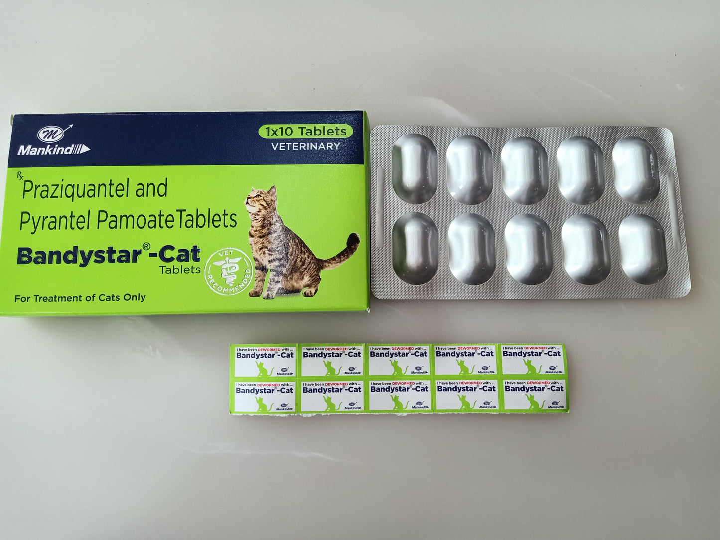 Bandystar Cat Tablet: Effective Deworming for a Healthy, Happy Cat