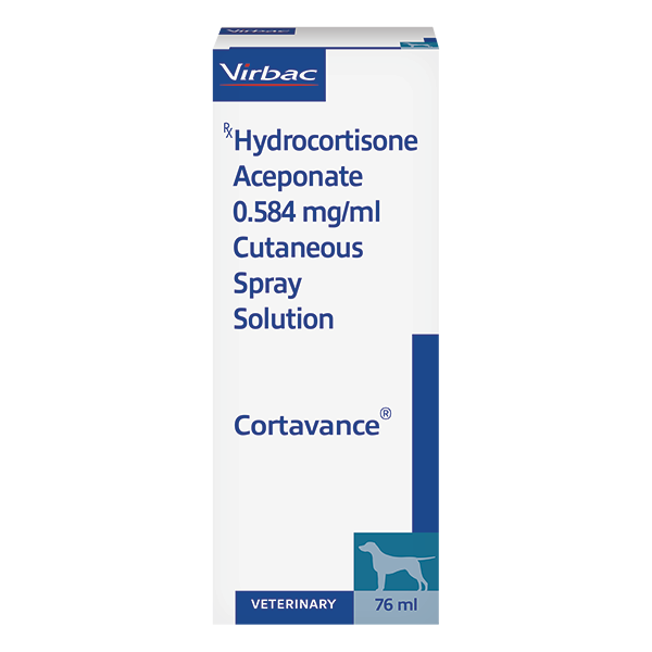CORTAVANCE® hydrocortisone spray for pets