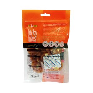 ALL4PETS JERKY BITES-CHICKEN LIVER AND CHEESE CHIPS-100G