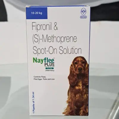 Nayflee Plus Anti Tick and Flea Spot on for Dogs