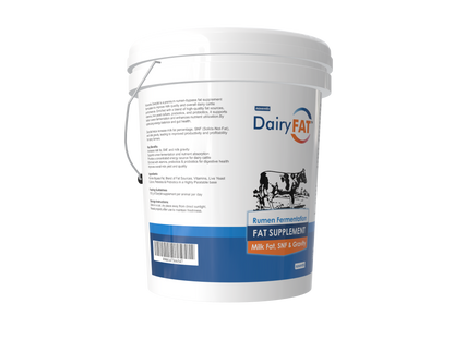 Noventis Dairyfat – Rumen-Bypass Fat Supplement for Dairy Cattle | Boosts Milk Fat %, SNF, Milk Gravity & Yield | Energy-Rich Formula with Vitamins, Prebiotics, Probiotics & Live Yeast Culture