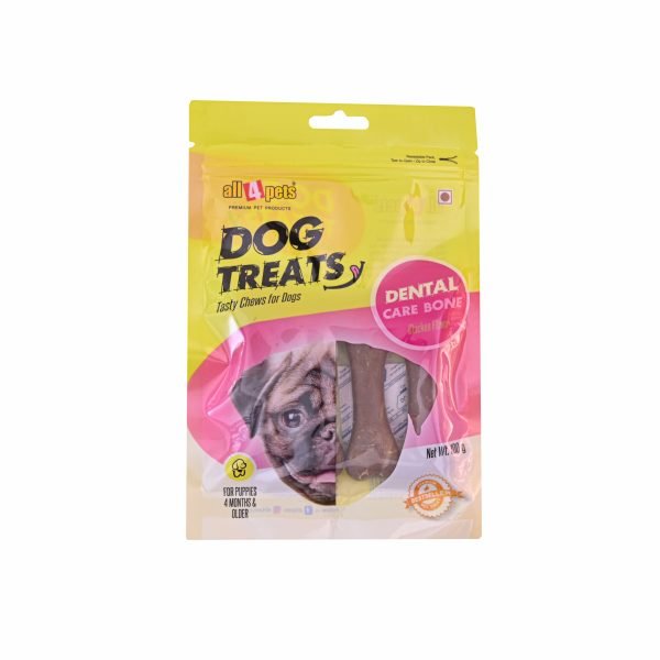 ALL4PETS DENTAL CARE BONE CHICKEN FLAVOUR-100G(FOR PUPPIES)