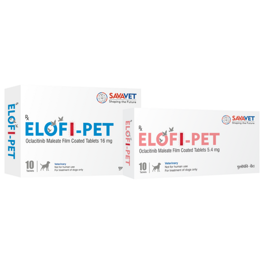ELOFI-PET Oclacitinib Maleate Tablets for Dogs | JAK Inhibitor for Atopic Dermatitis, Allergic Itch & Flea Allergy | Sava Vet | Wholesale Price – Pet Central