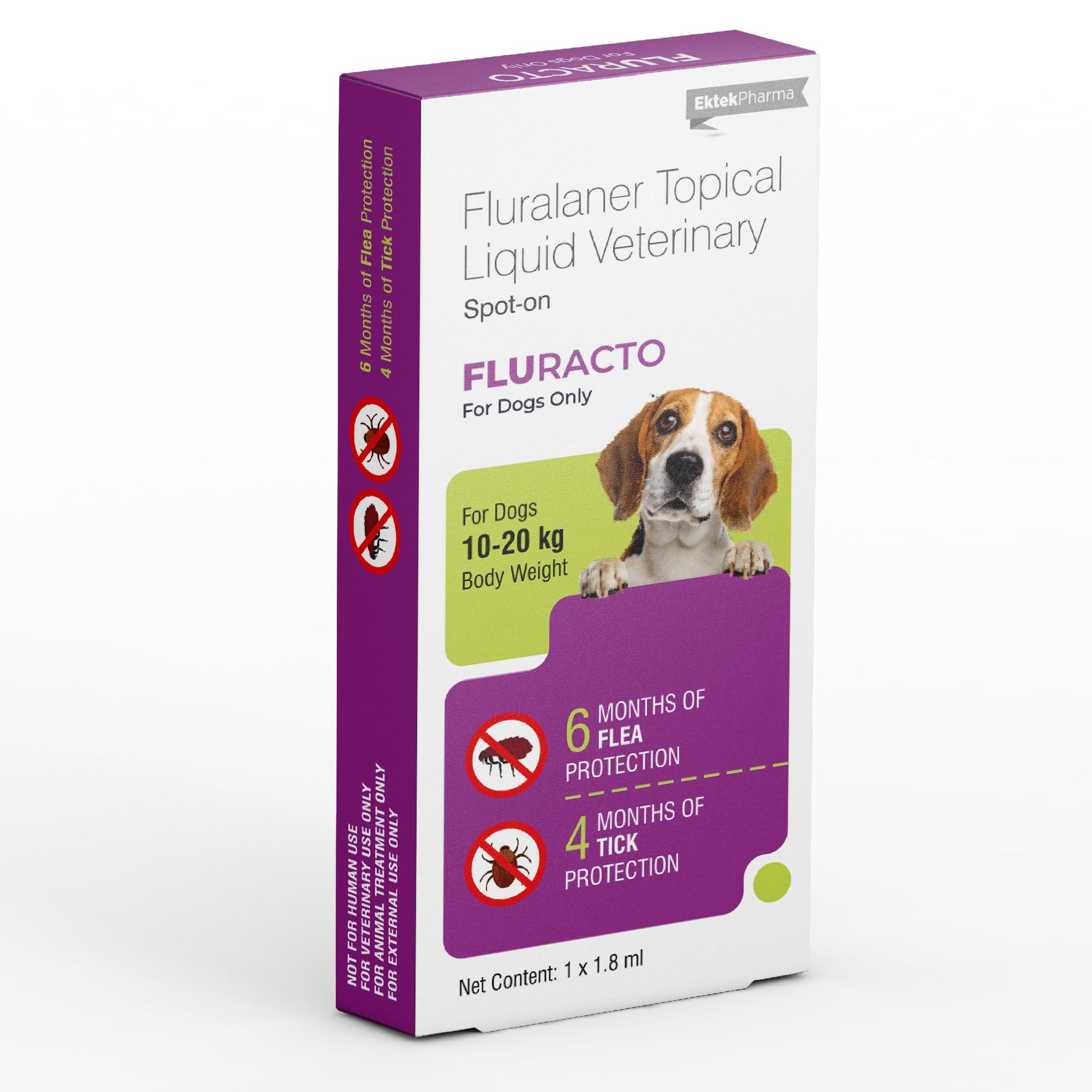 Fluracto Spot-On for Dogs | Fluralaner-Based Flea & Tick Control