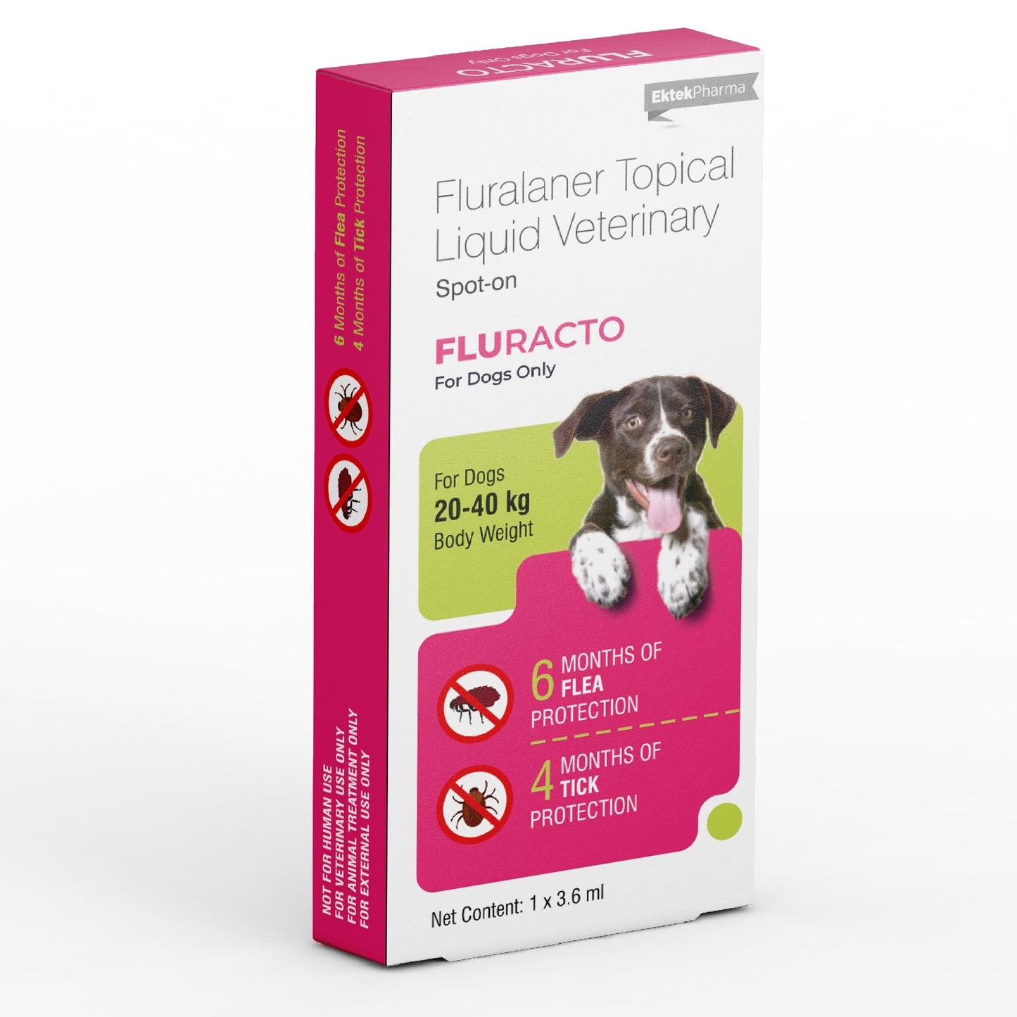 Fluracto Spot-On for Dogs | Fluralaner-Based Flea & Tick Control