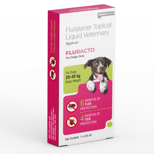 Fluracto Spot-On for Dogs | Fluralaner-Based Flea & Tick Control