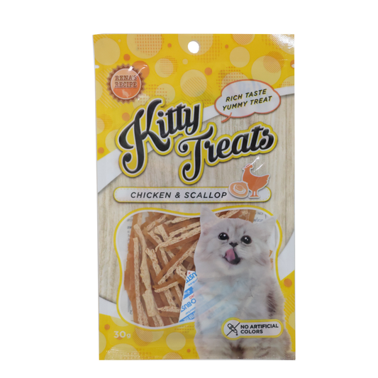 Kitty Treats Chicken with Scallop Flavour Cat Treats