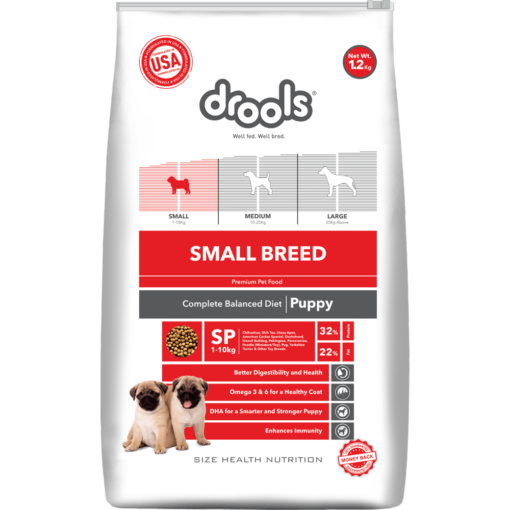 Drools veg hot sale puppy food