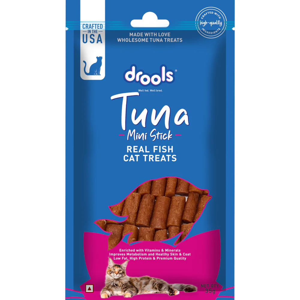 DROOLS TUNA MINI STICKS CAT TREATS