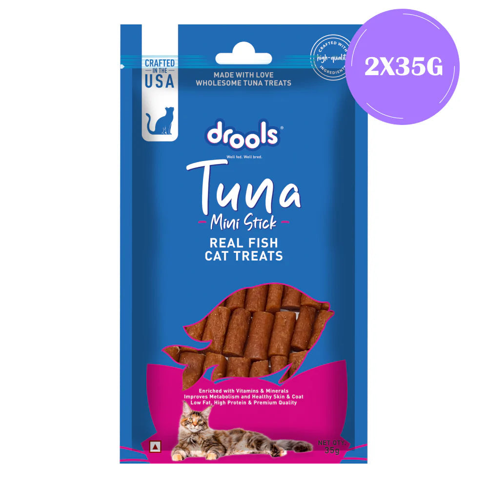 DROOLS TUNA MINI STICKS CAT TREATS