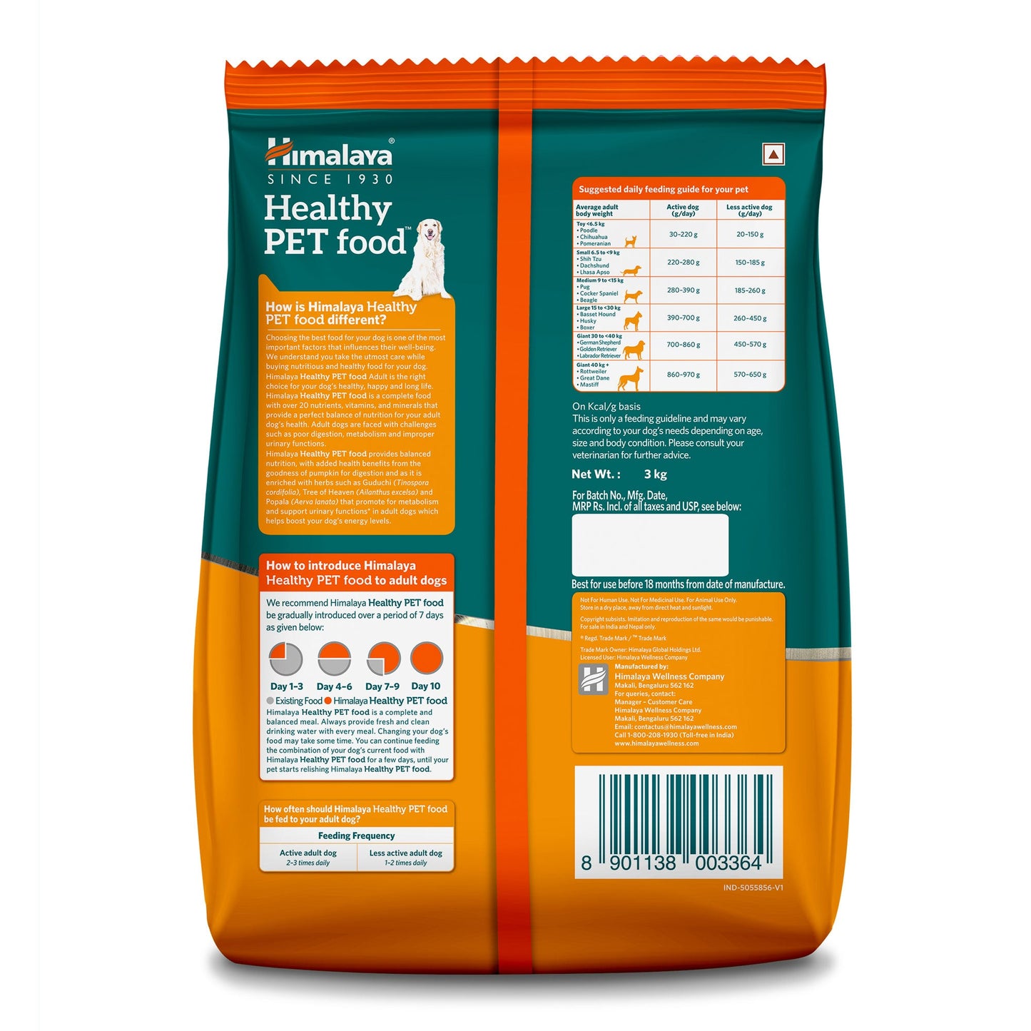 Healthy Pet Food Adult - Chicken & Pumpkin