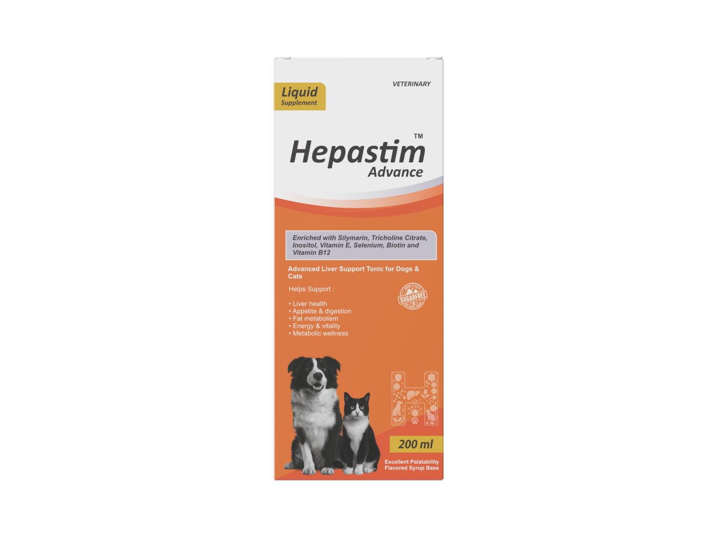 Hepastim Advance Liver Support Tonic for Dogs & Cats - 200 ml