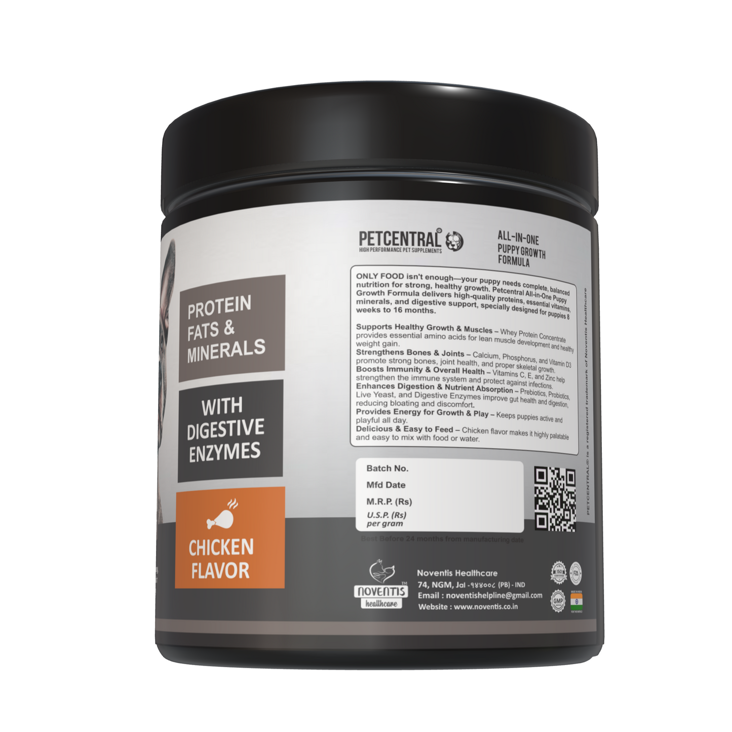 Petcentral® All-in-One Puppy Growth Formula – Complete Nutrition (8 Weeks to 16 Months)