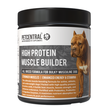 Petcentral® High-Protein Muscle Builder for Dogs – Strength & Recovery Support