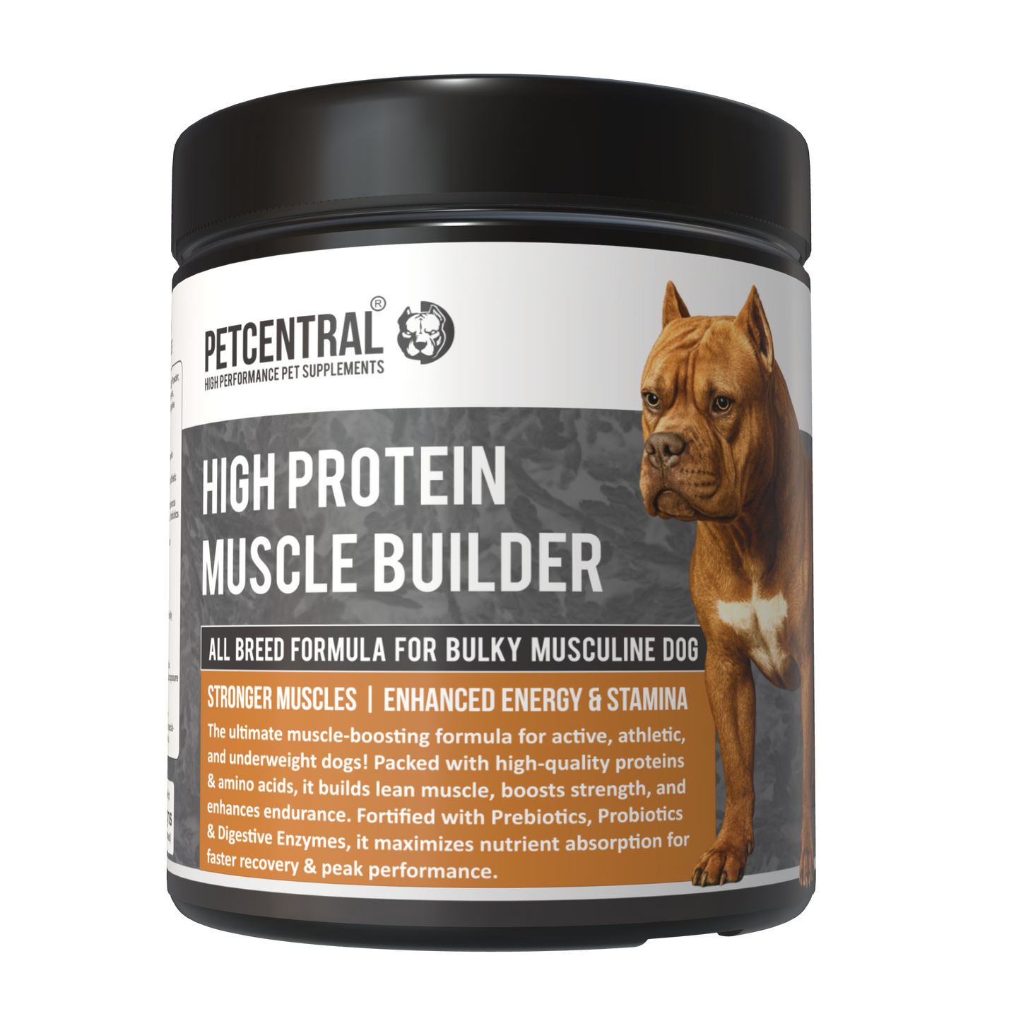 Petcentral® High-Protein Muscle Builder for Dogs – Strength & Recovery Support