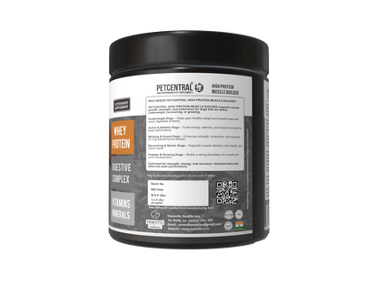 Petcentral® High-Protein Muscle Builder for Dogs – Strength & Recovery Support