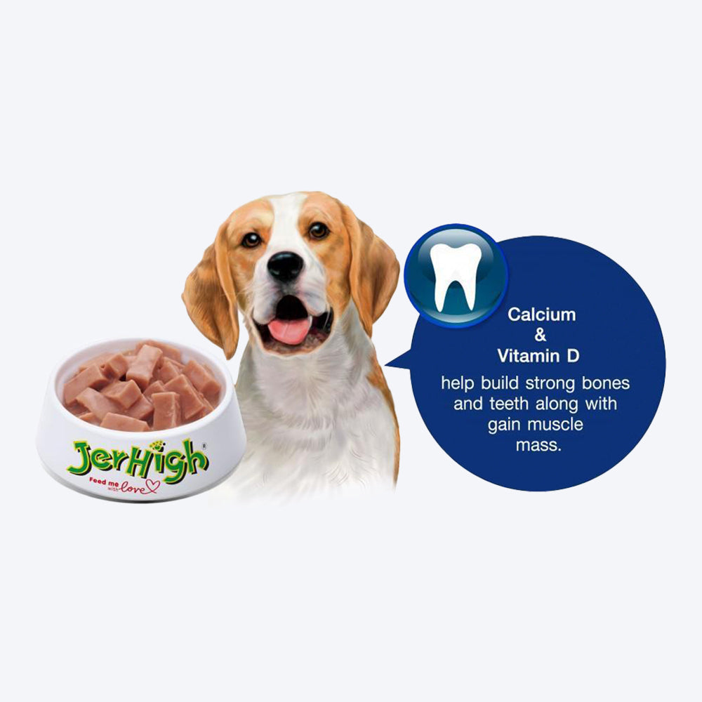 JerHigh Chicken Grilled in Gravy Wet Dog Food - 120 g packs