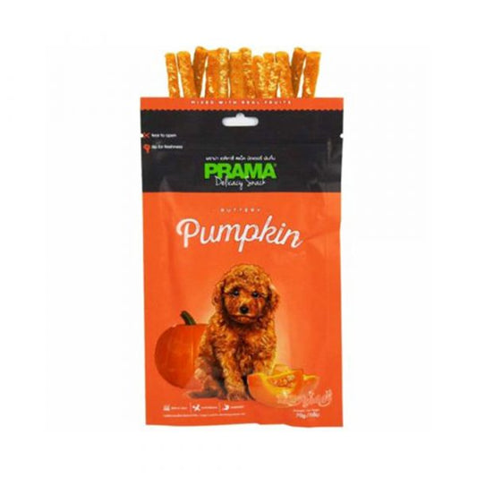 PRAMA BUTTERY PUMPKIN DOG TREATS 70G(COMBO PACK OF 2)