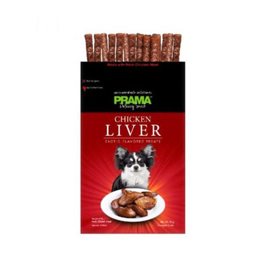 Prama Chicken Liver Dog Treats 70G (Combo Pack of 2)