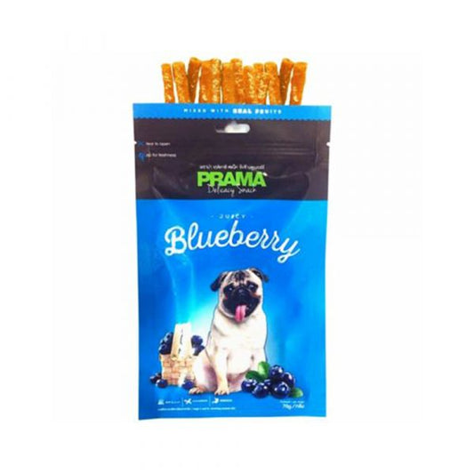 PRAMA JUICY BLUEBERRY DOG TREATS,70G(COMBO PACK OF 2)