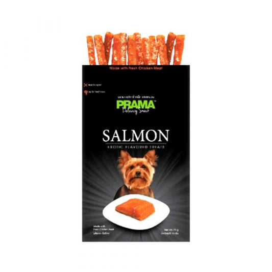 PRAMA SALMON DOG TREATS 70G(COMBO PACK OF 2)