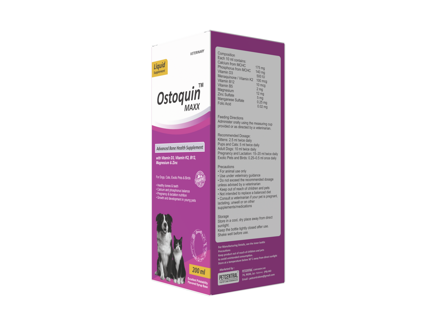 Ostoquin Maxx Advanced Bone Health Supplement - 200 ml