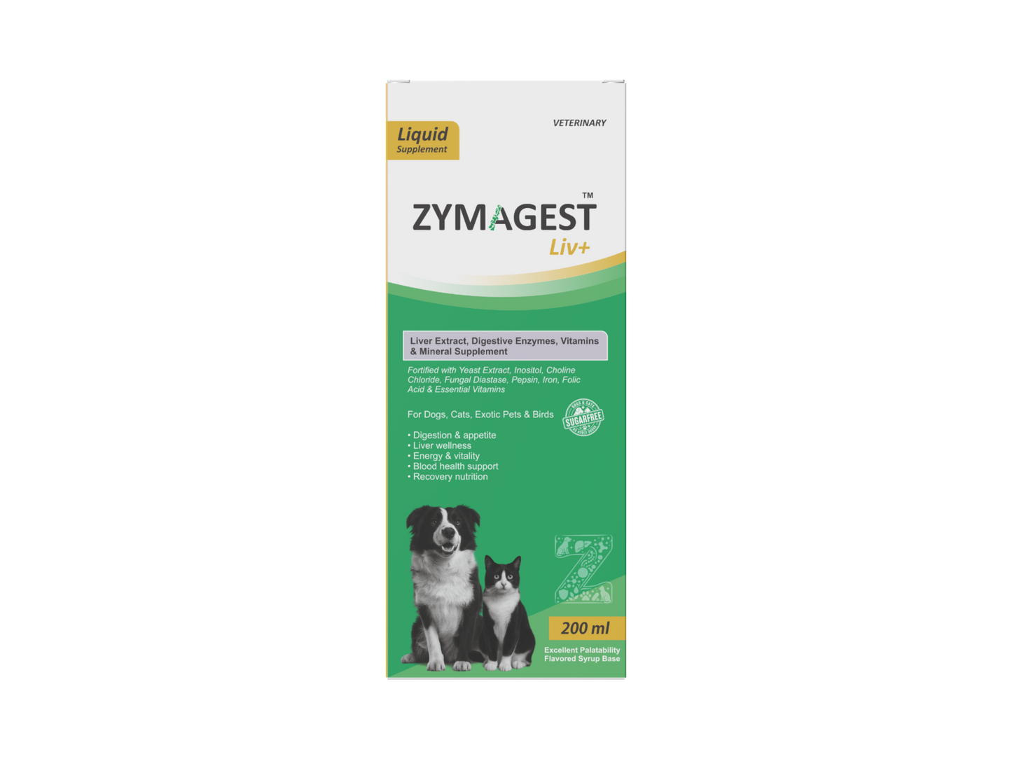 Zymagest Liv+ Digestive & Liver Supplement - 200 ml