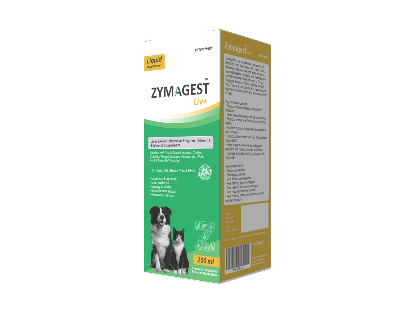 Zymagest Liv+ Digestive & Liver Supplement - 200 ml
