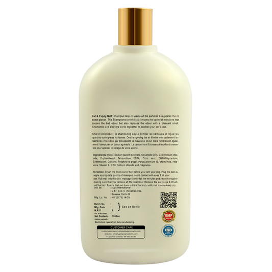Oh My Dog Cat And Puppy Mild Shampoo 1000ml