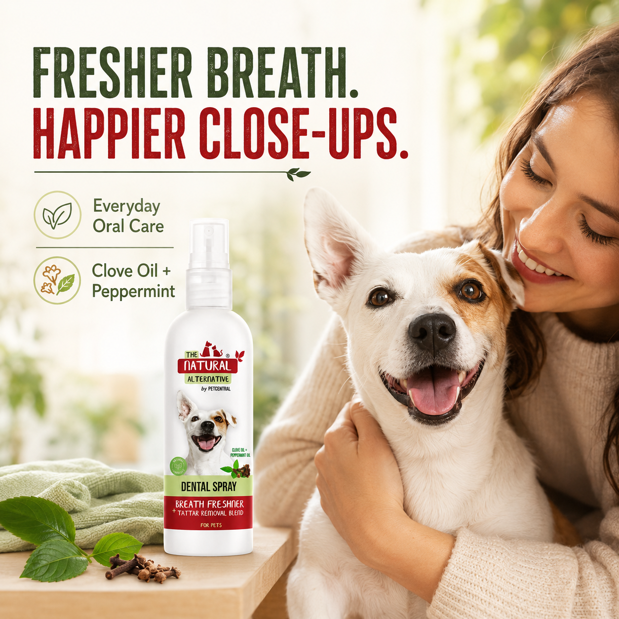 The Natural Alternative Dental Spray for Dogs & Cats - 200 ml